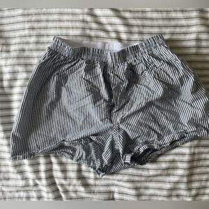 MUJI striped boxer shorts